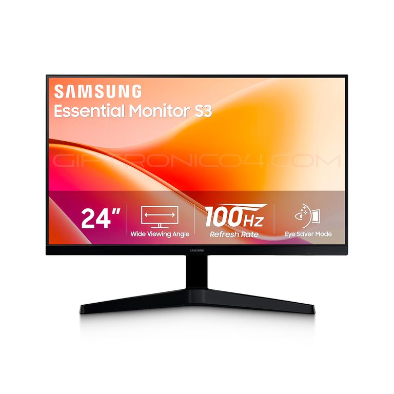 Monitor Samsung Essential S3 24″ Full HD IPS 100Hz VGA HDMI