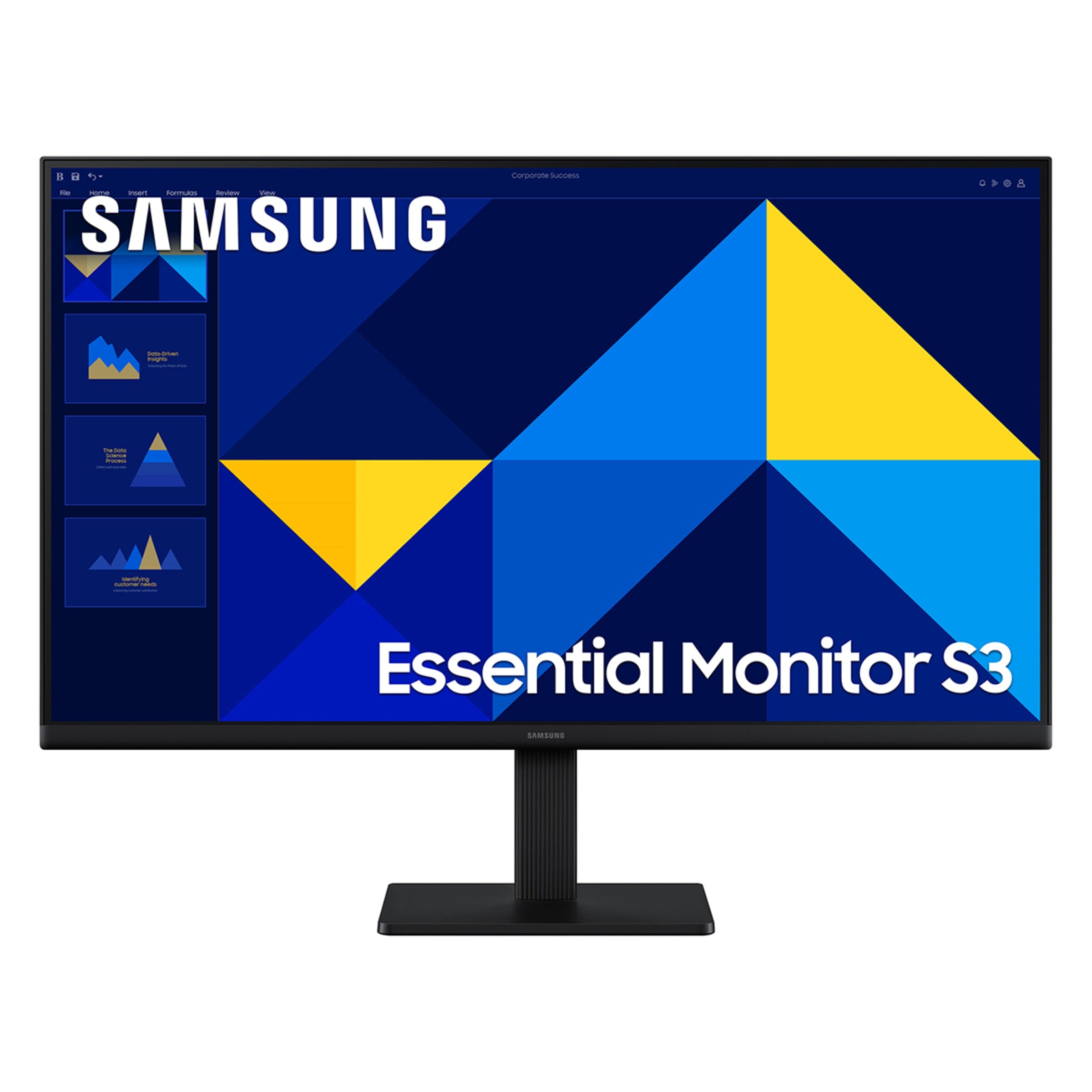 Monitor Samsung Essential S3 27″ Full HD IPS 100Hz VGA HDMI