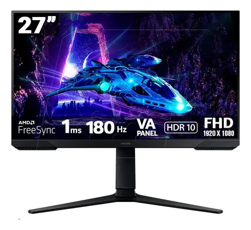 Monitor Samsung 27″ Full HD 180Hz DisplayPort HDMI
