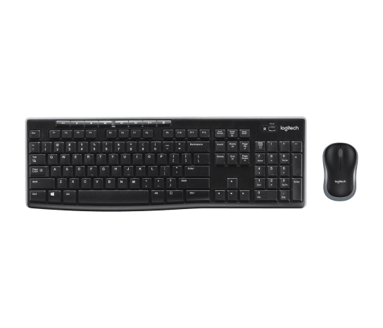Kit teclado y mouse inalámbrico Logitech MK270